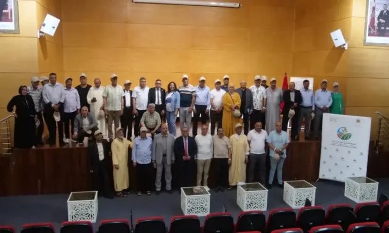 إستقبال أعضاء الغرفة الفلاحية لجهة الدار البيضاء سطات